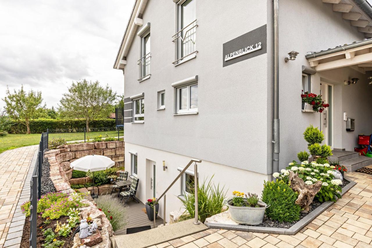 Ferienwohnung Alpenblick Zwiefalten Esterno foto